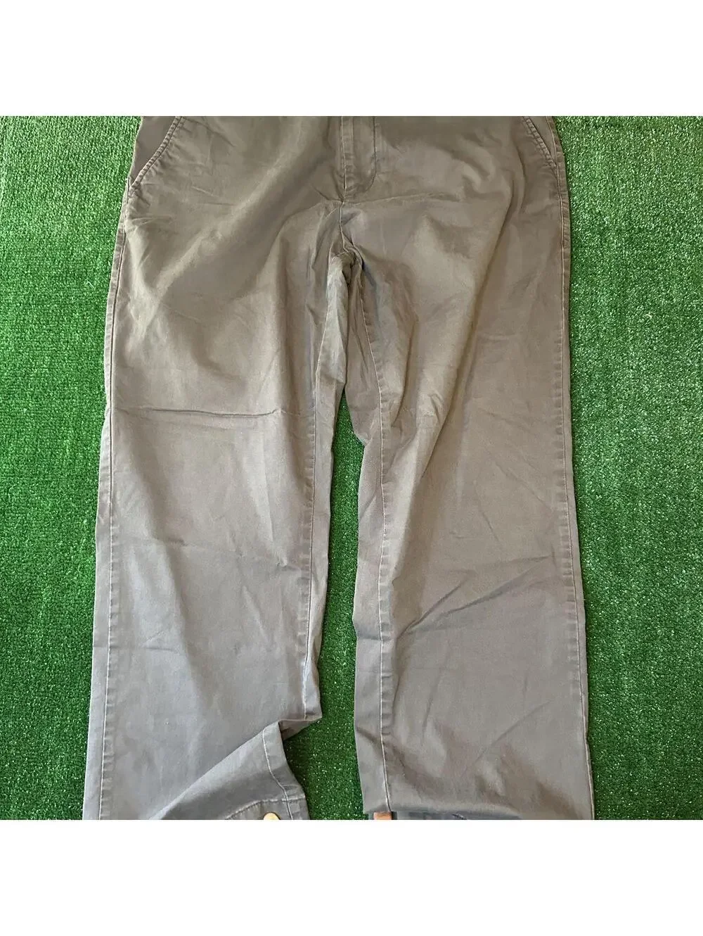 Kirkland signature Men's Khaki Chino Pant's grey color